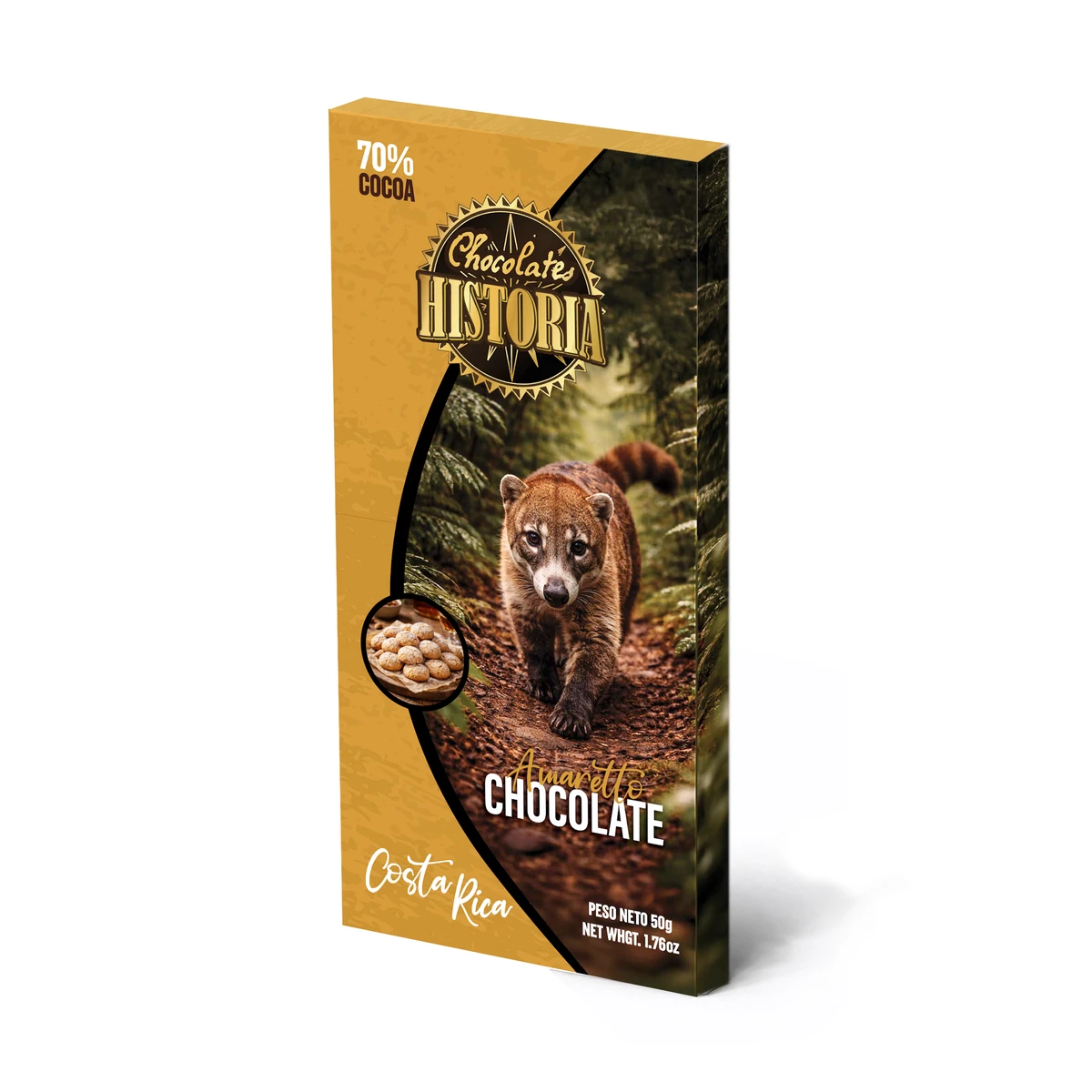 Chocolate Oscuro 70% - Amaretto