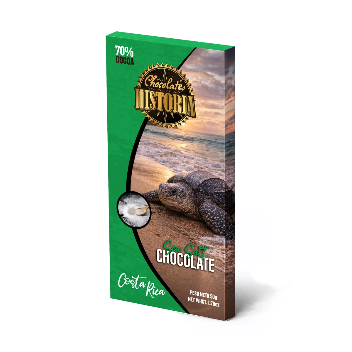 Chocolate Oscuro 70% - Sal Marina